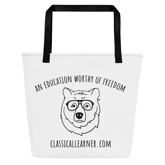 All-Over Print Large Tote Bag